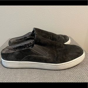 Vince Women’s Verrell Shearling Sneaker Mule in Pewter, Size 6